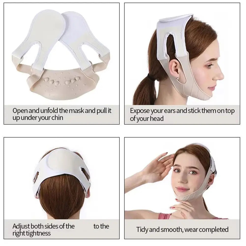 Face Mask Silicone V Lifting V Line Shape Face