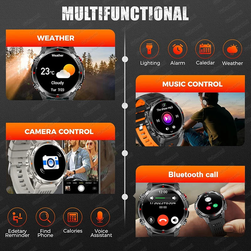Smart-Link AMOLED Watch with GPS Navigation