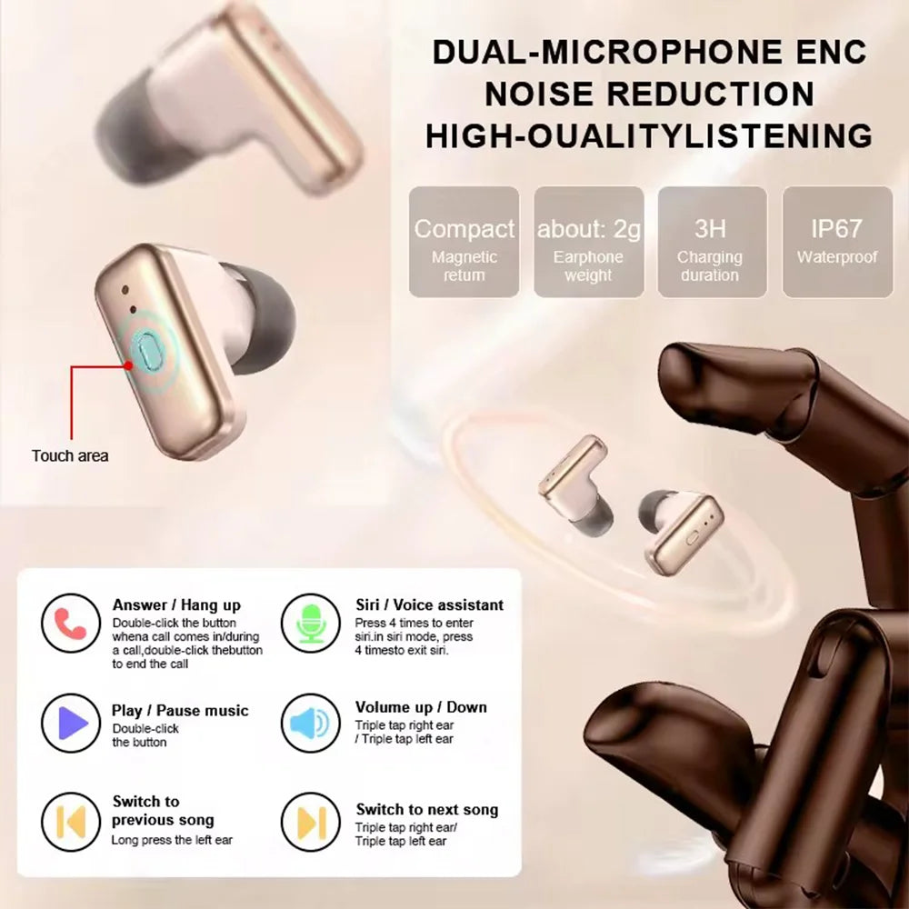 2-In-1 TWS Headset Smart Watch 1.43"