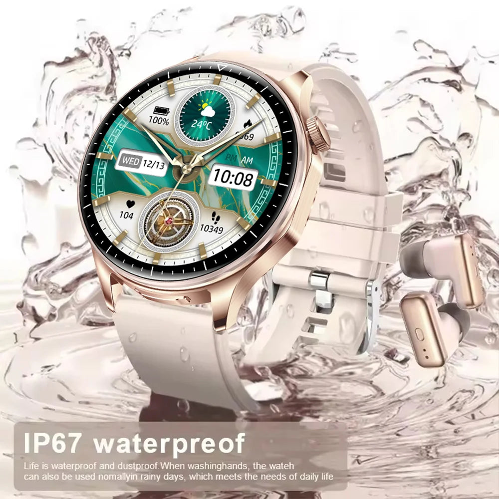 2-In-1 TWS Headset Smart Watch 1.43"