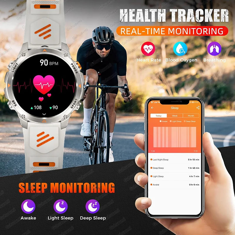 Smart-Link AMOLED Watch with GPS Navigation