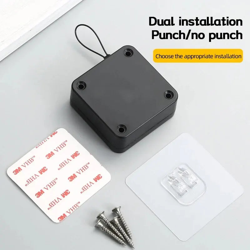 Automatic Drawstring Door Closer