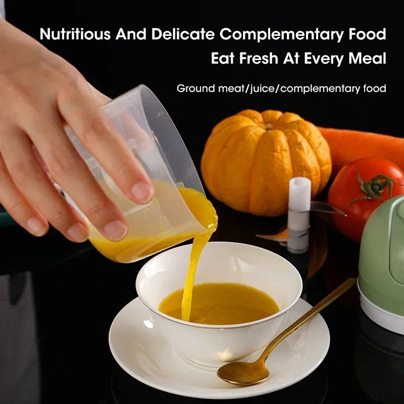 Pro-Grind 250: Portable USB Electric Kitchen Chopper
