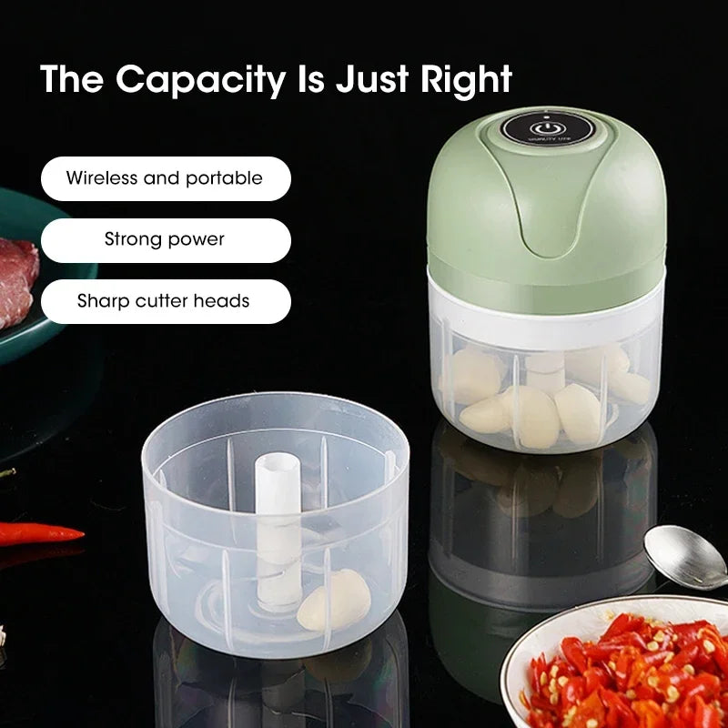 Pro-Grind 250: Portable USB Electric Kitchen Chopper