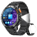 Pro-Display AMOLED Smartwatch | Built-in Flashlight & BT Call | Gift Box Edition