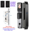 3D Face Recognition Unlock Digital Door Lock With Camera