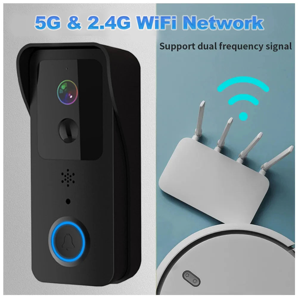 Tuya Smart Outdoor Wireless Video Doorbell 1080P