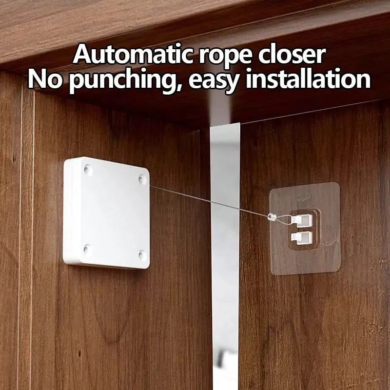 Automatic Drawstring Door Closer