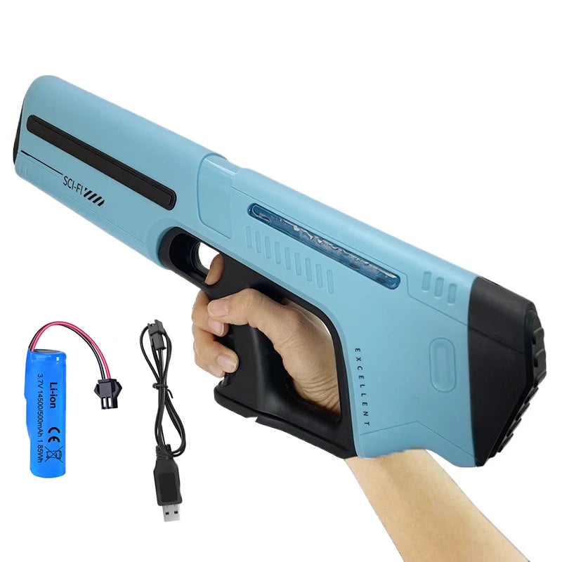 Turbo-Blast Pro: Automatic Electric Water Gun