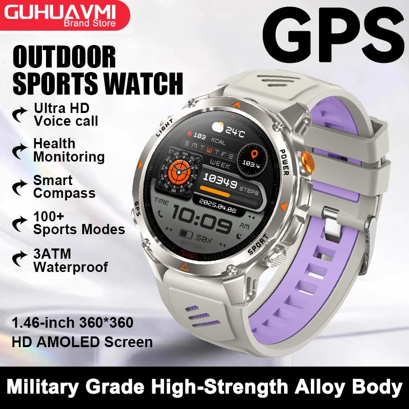 Smart-Link AMOLED Watch with GPS Navigation