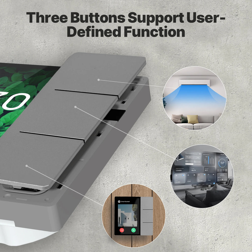 Tuya WiFi 3.5 inch Smart Center Control Panel