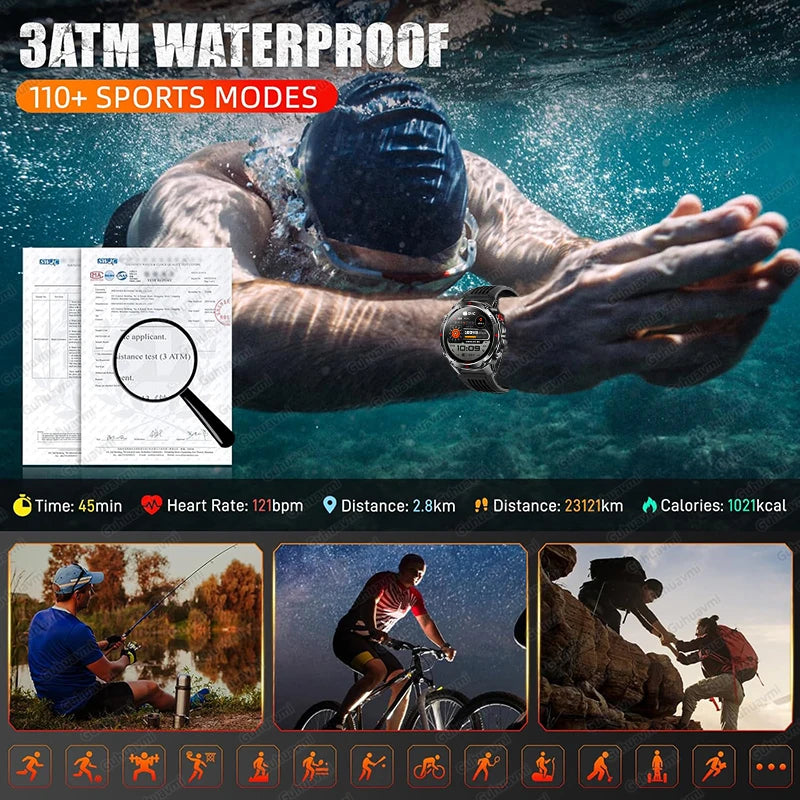 Smart-Link AMOLED Watch with GPS Navigation