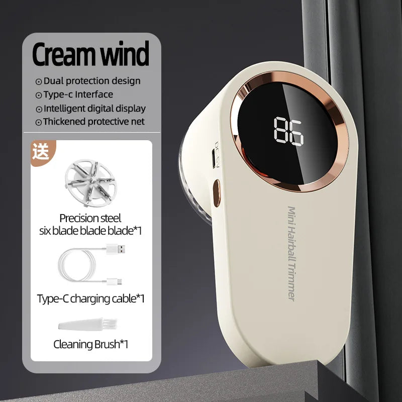Portable Digital Clothing Hair Dehairing Device