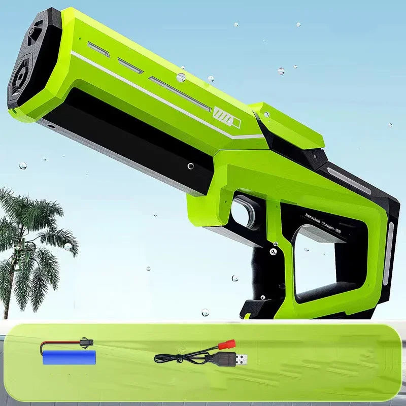Turbo-Blast Pro: Automatic Electric Water Gun