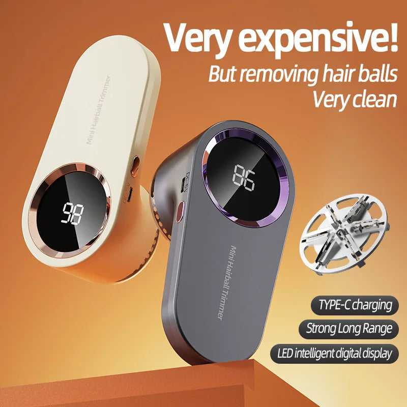Portable Digital Clothing Hair Dehairing Device